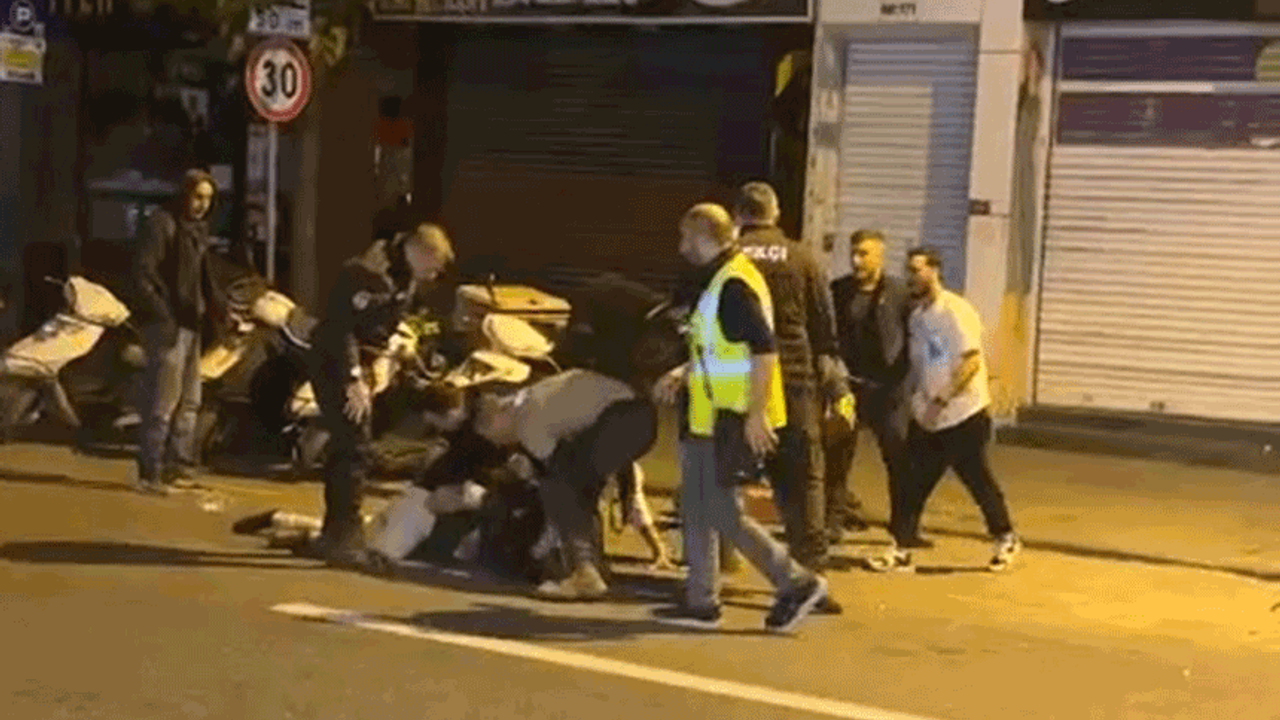 İstanbul'da alkollü grup kovulunca taşkınlık çıkardı