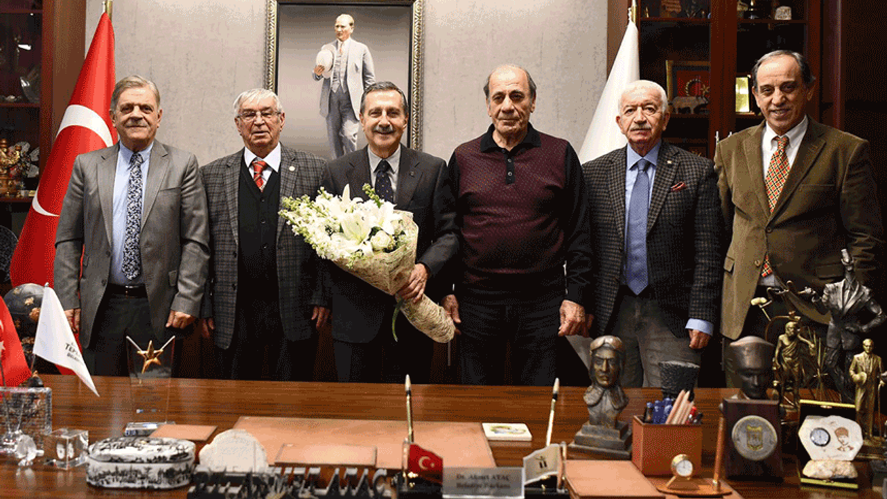 Eskişehirspor’un efsanelerinden Ahmet Ataç’a ziyaret