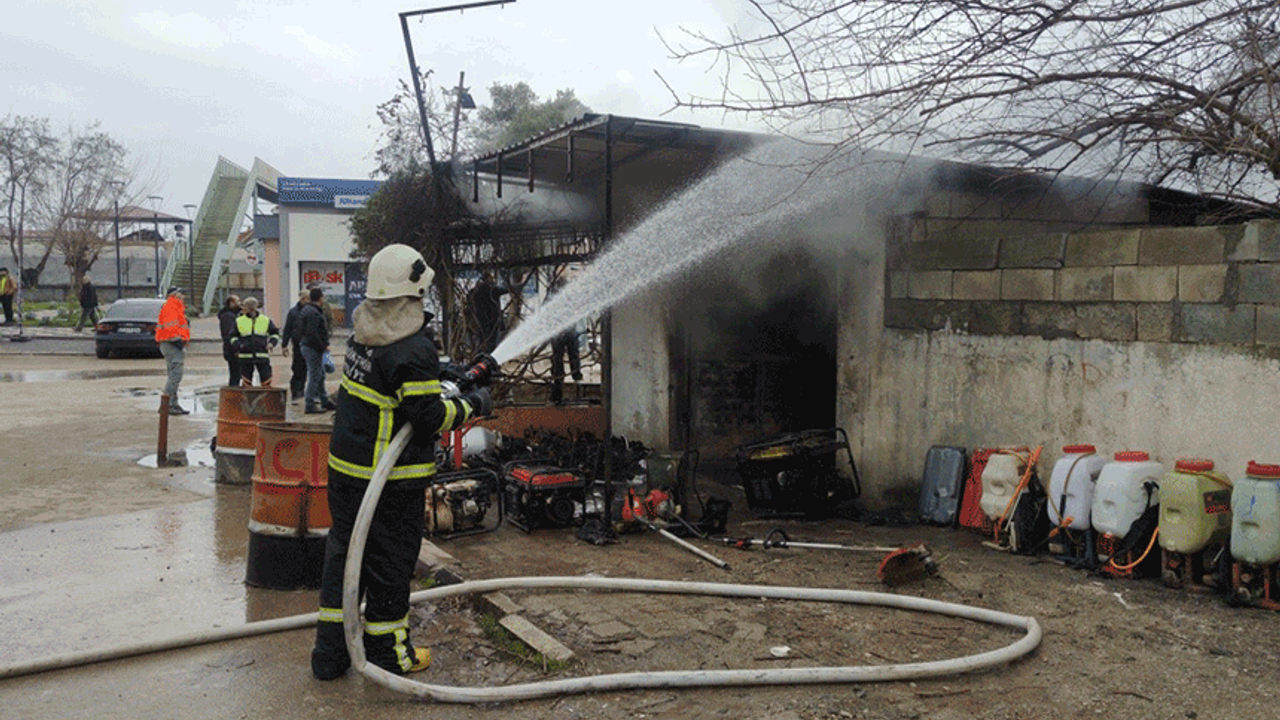 Gaziantep'te sobaya yağ yerine benzin döktü: Bir anda alev aldı