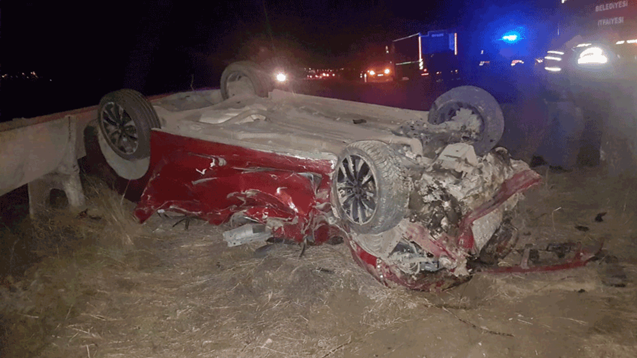 Isparta'da feci kaza: Sürücü hayatını kaybetti
