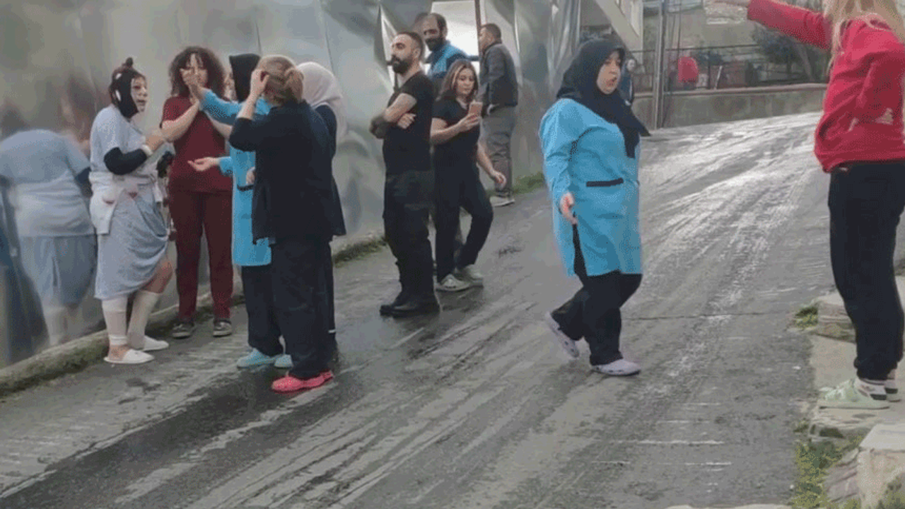 İstanbul'da ameliyat kıyafetiyle hastaneden kaçmaya çalıştı