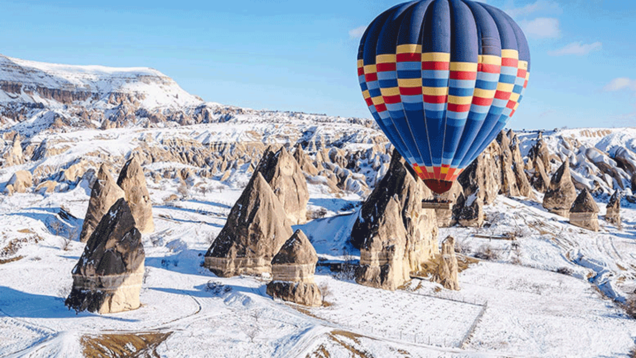 Kapadokya’da kışın balon uçuyor mu?