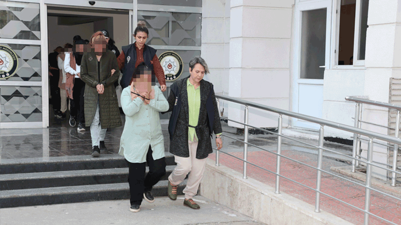 Mersin'in kadın çetesi "Gaco" çökertildi: Sekiz tutuklama