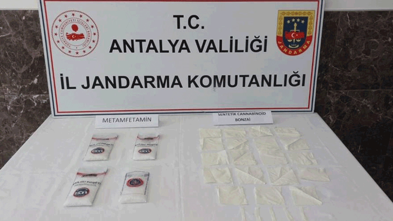 Antalya'da yasaklı madde operasyonu: 1 tutuklama