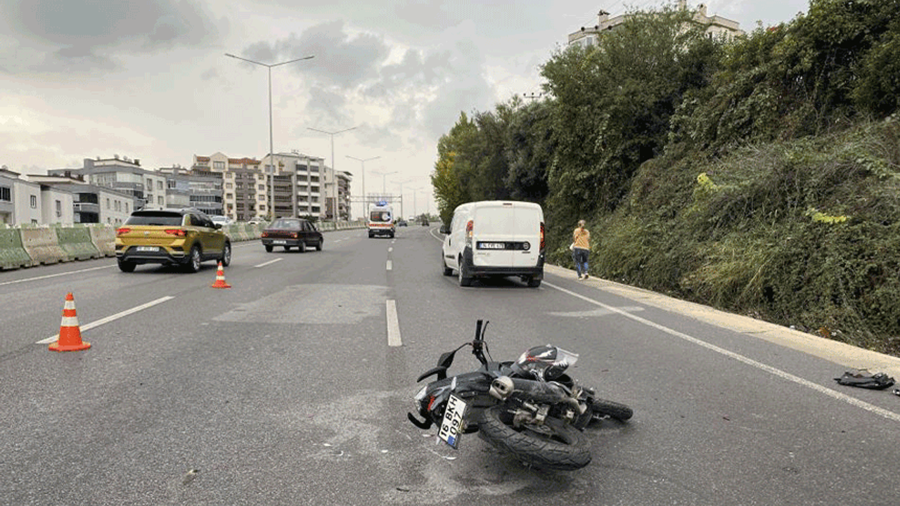 Bursa'da trafik kazası: 1 yaralı