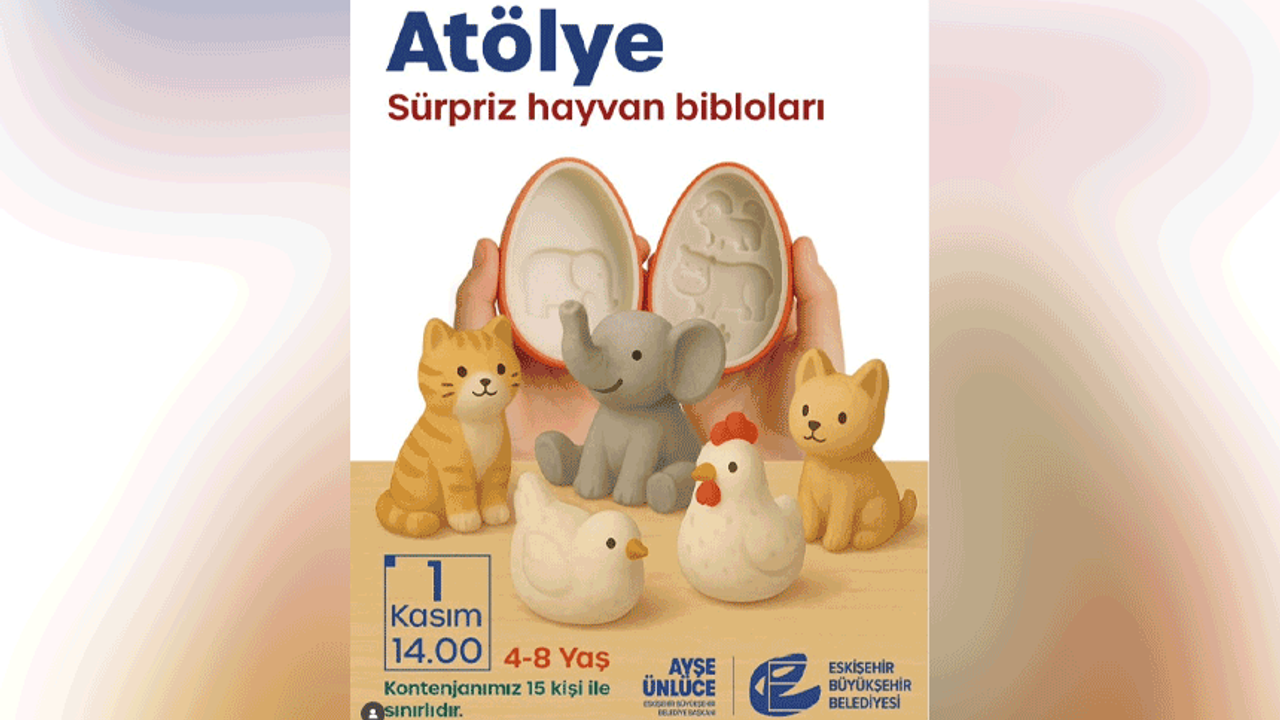 Büyükşehir’den çocuklara ücretsiz sanat atölyesi