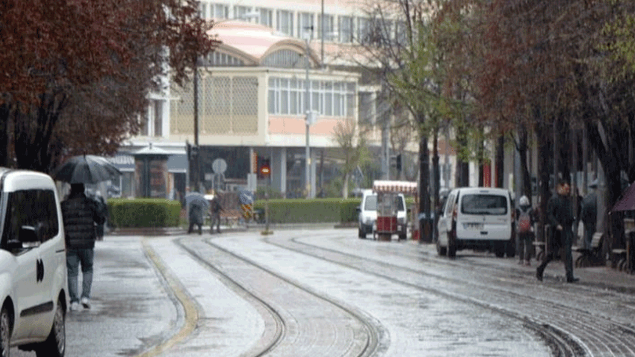 Eskişehir için kuvvetli yağış uyarısı
