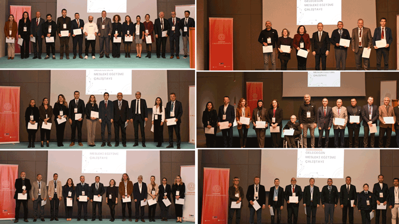 Eskişehir’de Geleceğin Mesleki Eğitimi Çalıştayı tamamlandı