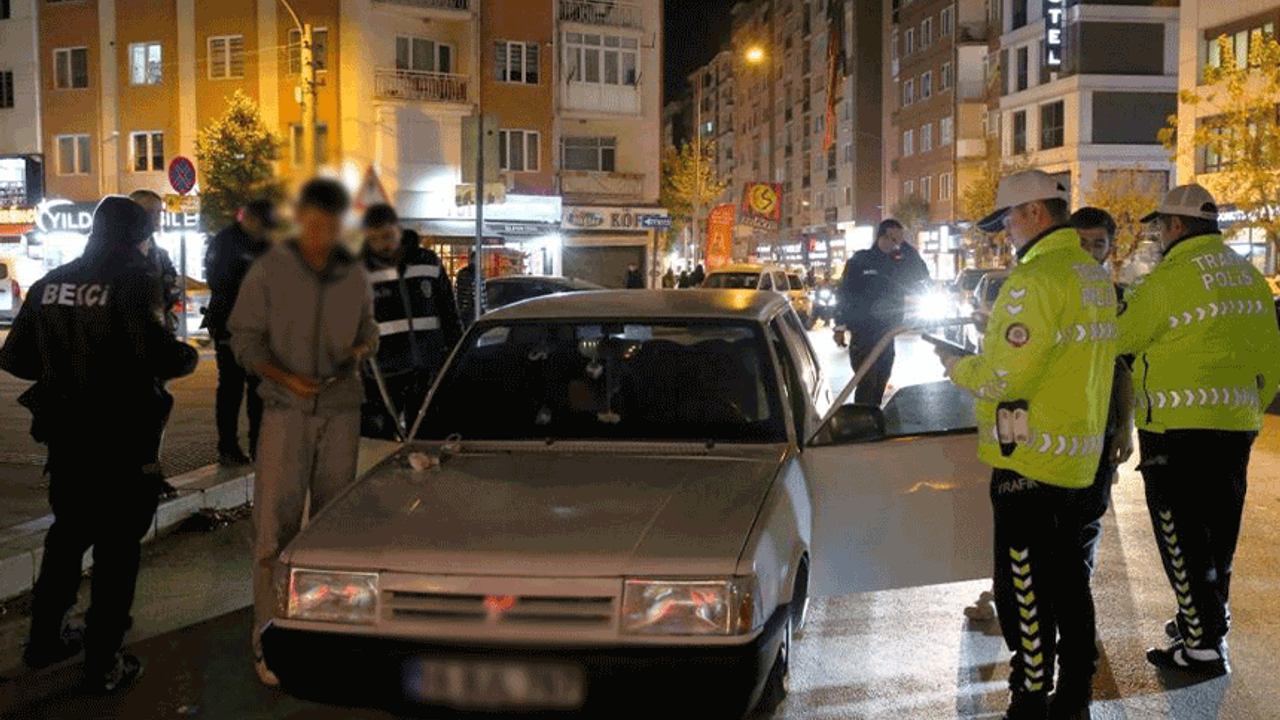 Eskişehir'de geniş çaplı asayiş uygulaması: 8 araca ceza