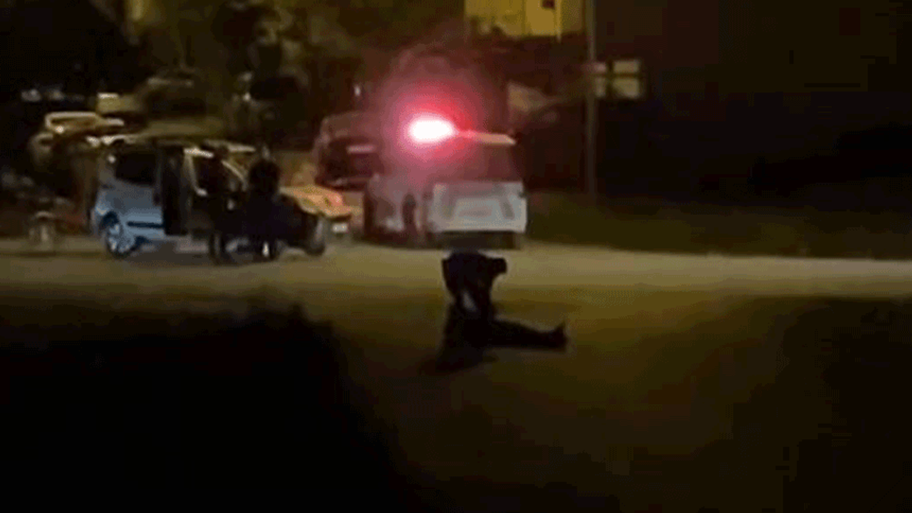 İstanbul'da sokak ortasında kavga