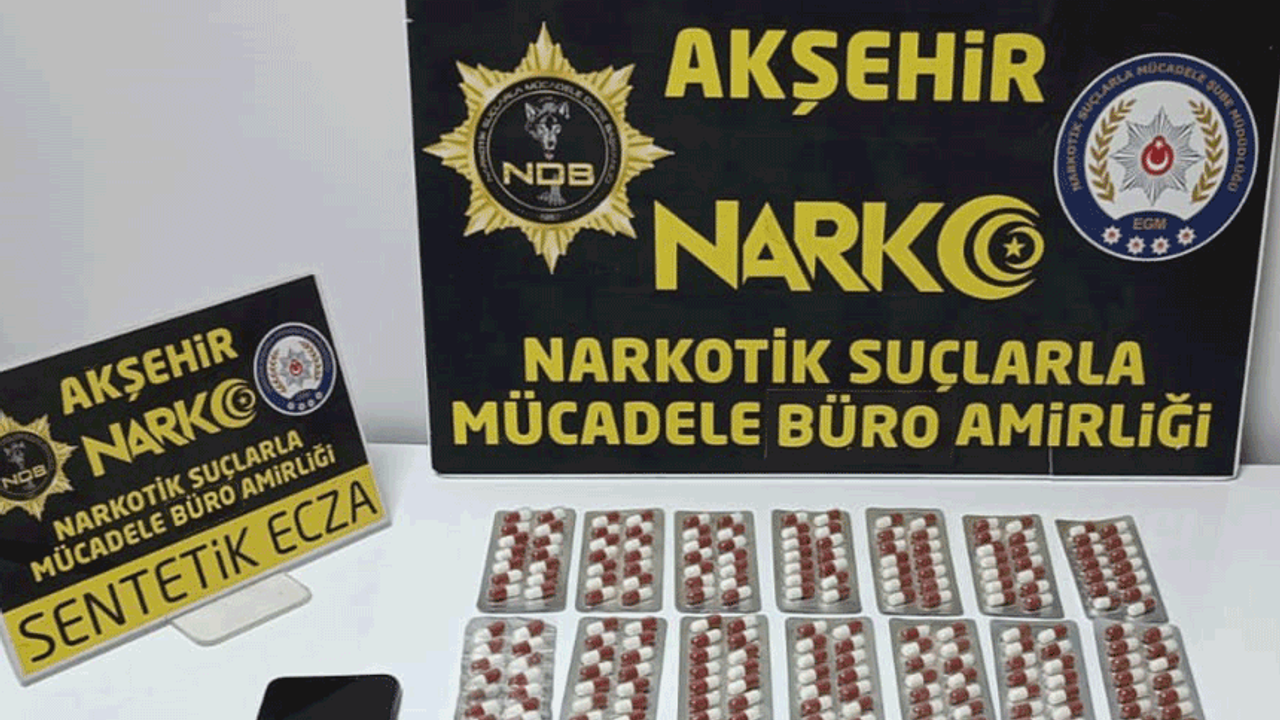 Konya'da yasaklı madde operasyonu: 1 tutuklama