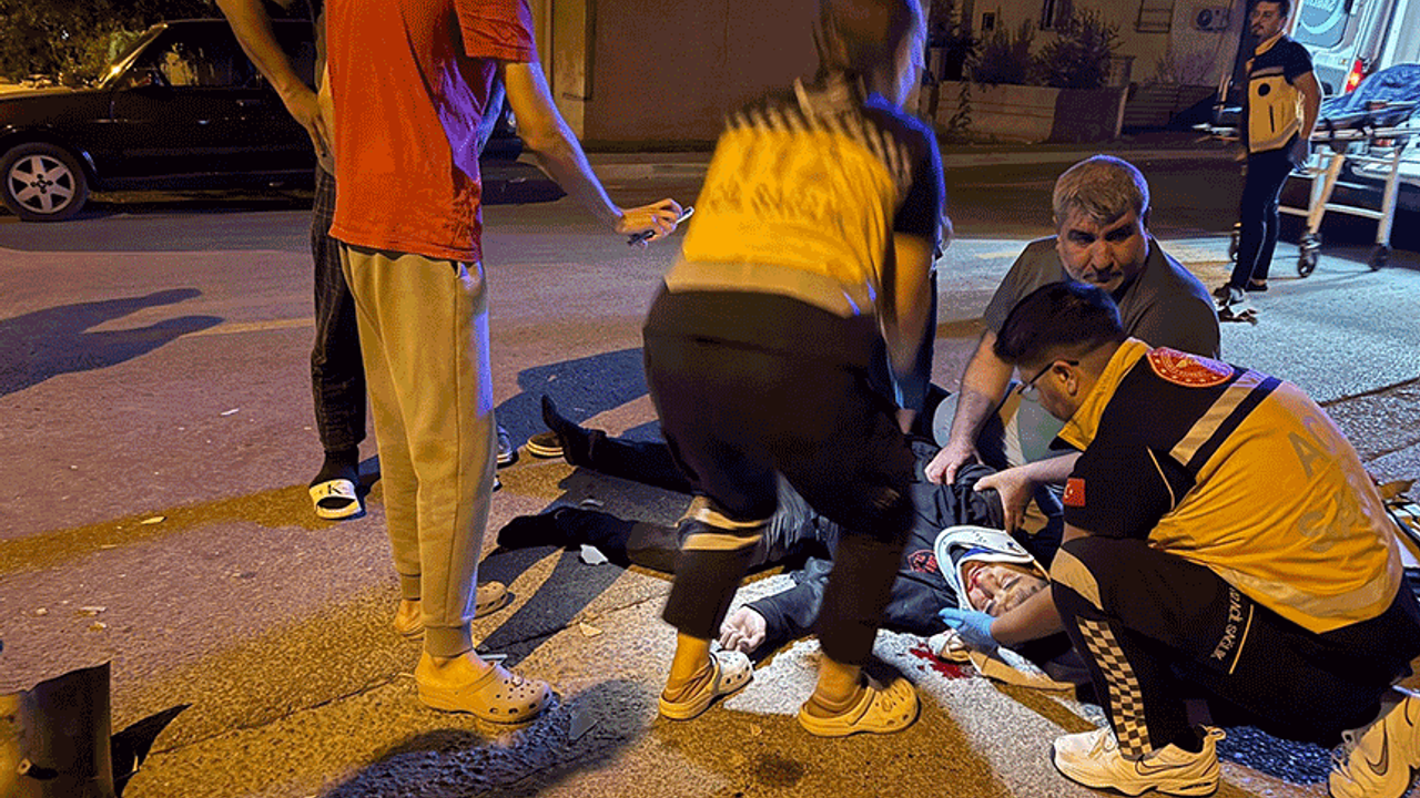 Mersin'de 2 ayrı motosiklet kazasında 1'i ağır olmak üzere 3 kişi yaralandı