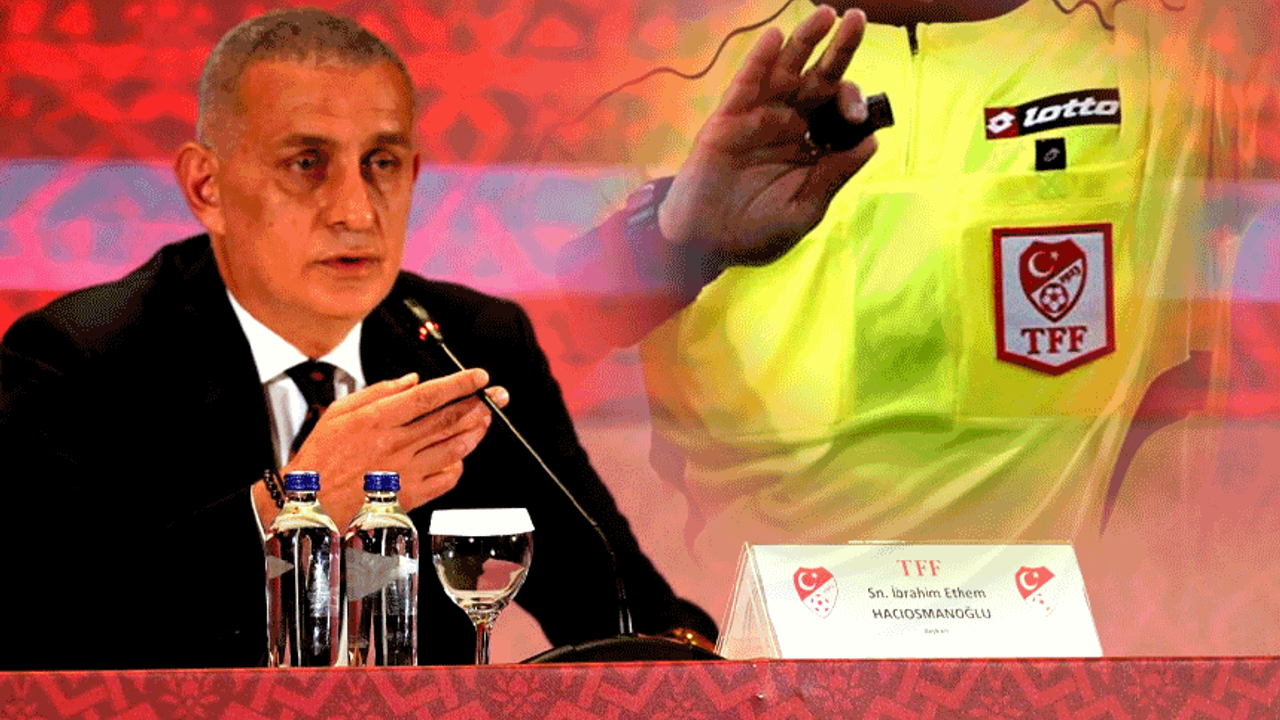TFF Başkanı açıkladı: 371 hakemin bahis hesabı var, 152'si aktif durumda