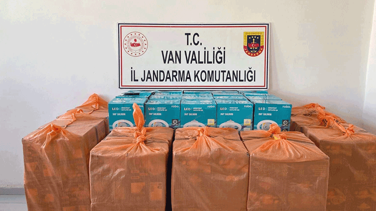Van'da gümrük kaçağı malzeme ele geçirildi