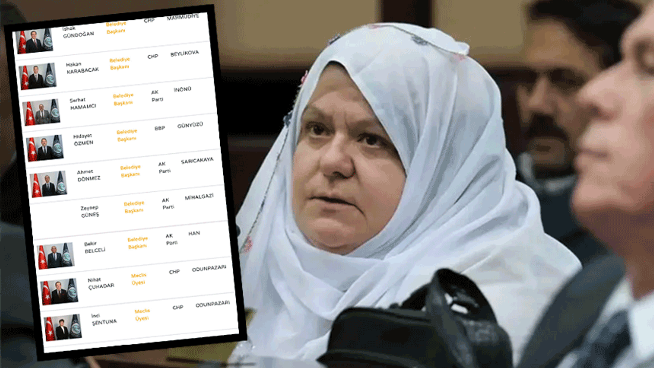 Meclis üyeleri listesinde tek eksik: Zeynep Güneş'in fotoğrafı neden yok?