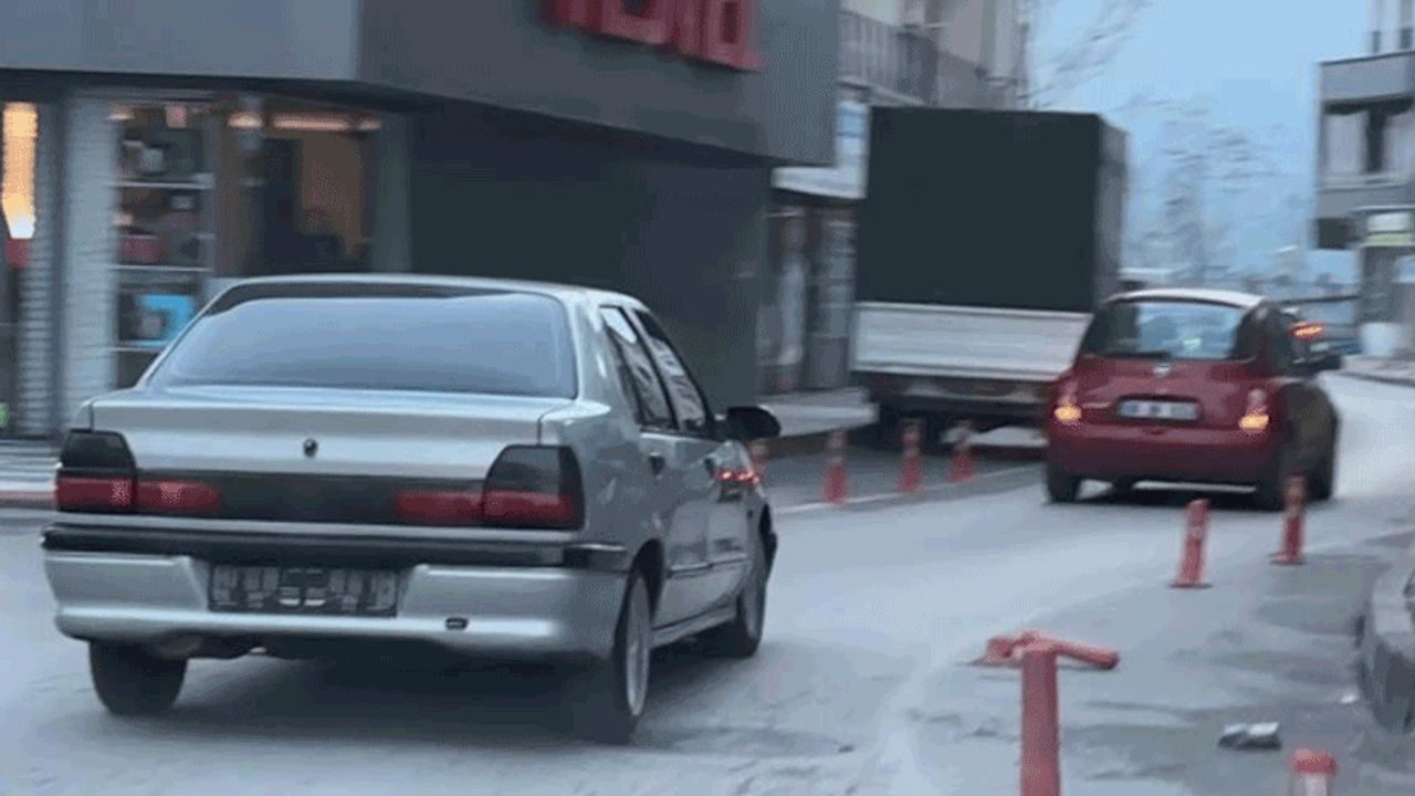 Aksaray'da plakaları söküp kaçtı ama polisten kaçamadı