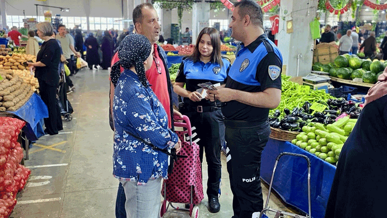 Bilecik'de polisten vatandaşlara sahte para uyarısı