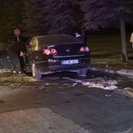 Eskişehir’de seyir halindeki otomobil alev aldı
