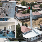 Eskişehir’de yıldırım düşmesi sonucu ağır hasar alan cami el birliği ile onarılıp ibadete açıldı
