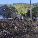 Kastamonu'da alevlere teslim olan ev küle döndü