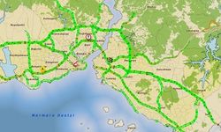 İstanbul trafiği yem yeşil oldu