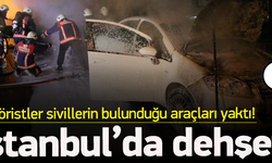 Sokak teröristleri vatandaşlara saldırdı