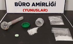 Şüpheli şahsın üzerinde uyuşturucu ele geçirildi