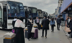 15 Temmuz Demokrasi Otogarı'nda seçim hareketliliği