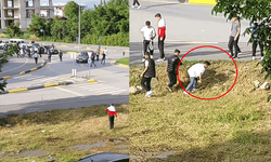 Düğün konvoyundan istediklerini alamayınca olanlar oldu