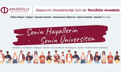 Anadolu Üniversitesi onlarca bursuyla başarının yanında