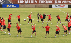 Eskişehir'de milliler son hazırlıklarını ESTÜ'de yaptı