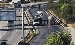 İstanbul'da yolu kapatan kaza