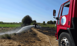 Su doldurmaya gelen tanker yangının büyümesini önledi