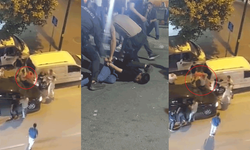 Trafikte tartıştığı kişinin başına duba fırlattı
