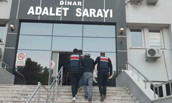 Afyon'da aranan şahıs arazide yakalandı