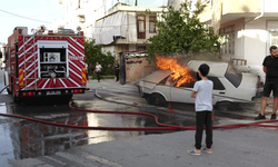 Antalya'da alev alev yandı