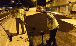 Bilecik'te gece gündüz süren çalışma