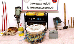 Zonguldak'ta kaçak kazıcılar suçüstü yakalandı