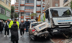 İstanbul'da freni boşalan sürücü araçtan atladı