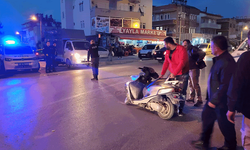 Antalya'da motor kazası: Sürücü yaralandı