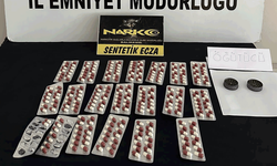 Balıkesir'de çantasından yüzlerce hap çıktı!