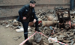 Karabük'te 1. Dünya Savaşı'ndan kalma top mermisi bulundu