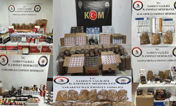 Samsun'da kaçakçılara dev operasyon: 33 gözaltı