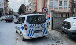 Afyon'da sürücüler park ettiklerine pişman oldu