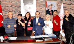 Eskişehir Kickboks ailesinden Ercan'a ziyaret