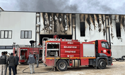 Afyon'da fabrika yangını: Çok sayıda ekip sevk edildi