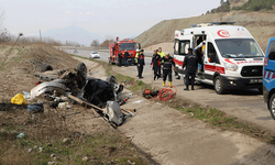 Amasya’da cenaze yolunda feci kaza: Bir ölü