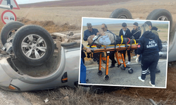 Eskişehir'de Alpu yolunda kaza: Sürücü yaralandı
