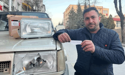 Eskişehir'de kaza yapan sürücüden örnek olacak davranış