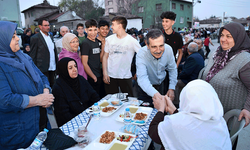 Çukurhisar sakinleri iftar sofrasında buluştu